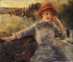 Auguste renoir Alphonsine Fournaise oil painting picture